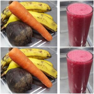 Juice of Life!!! Beetroot, Carrot, and Banana!